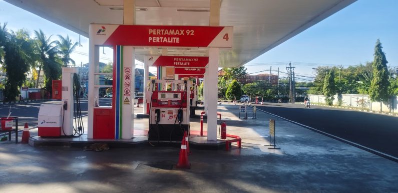 Polresta Denpasar Lakukan Penyelidikan Terkait Viral Pengisian Pertamax  Dengan Jirigen Yang Picu Antrean di SPBU Taman Griya