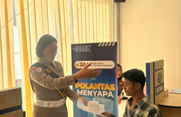Wujudkan Pelayanan Prima yang Cepat, Satpas SIM Polresta Denpasar Beri layanan Humanis
