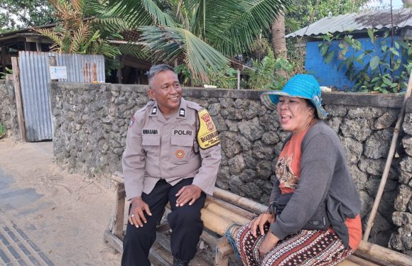 Bhabinkamtibmas Sanur Sambangi Perhotelan, Perkuat Sinergi Jaga Kamtibmas