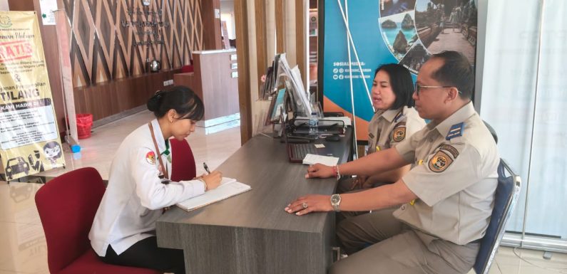 Pelayanan Pertanahan hadir melayani masyarakat di Mall Pelayanan Publik Kabupaten Klungkung