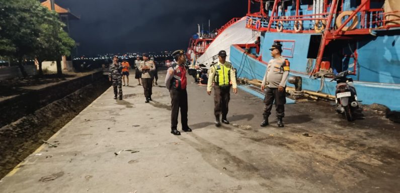 Patroli Gabungan KRYD di Pelabuhan Benoa, Perkuat Sinergi Cegah Kriminalitas dan Jaga Kamtibmas