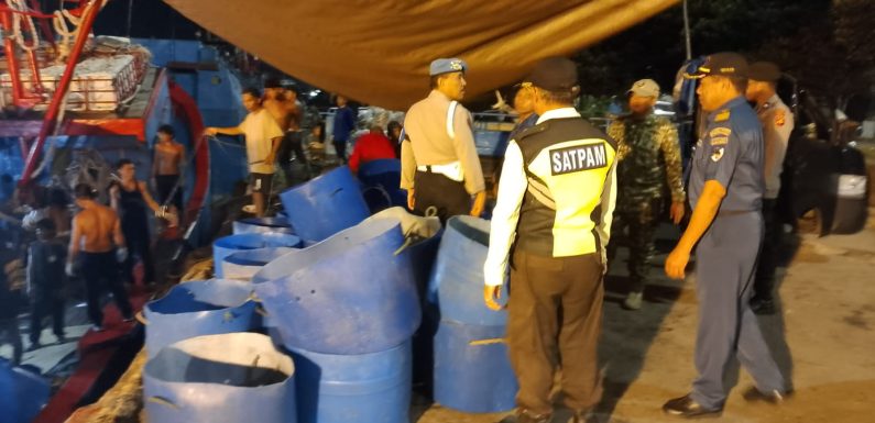 Patroli Gabungan di Pelabuhan Benoa, Polri dan Instansi Terkait Perkuat Sinergi Cegah Kriminalitas serta Peredaran Miras