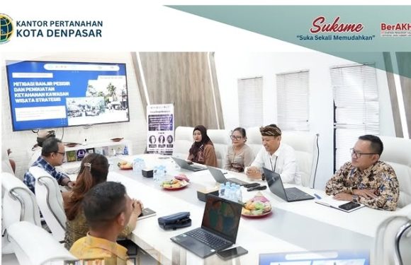 Bahas Mitigasi Banjir dan Penguatan Ketahanan Kawasan Wisata Strategis, Universitas Teknologi Yogyakarta Gelar FGD Bertempat di Kantor Pertanahan Kota Denpasar.