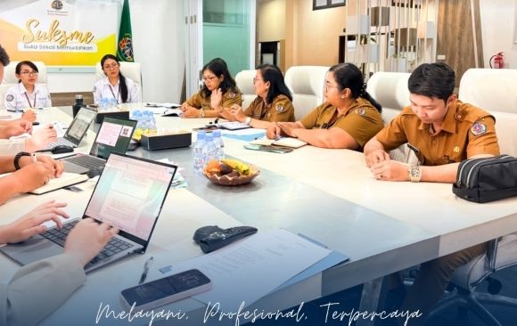 Kantor Pertanahan Kota Denpasar menggelar Rapat Pembahasan Perpanjangan Hak Guna Bangunan (HGB).