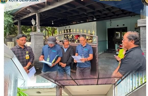 Kantor Pertanahan Kota Denpasar Dampingi Petugas Pengadilan Negeri Denpasar Dalam Melaksanakan Kegiatan Constatering