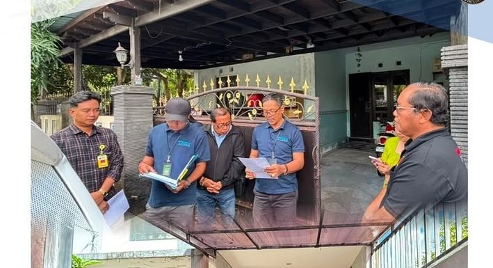 Kantor Pertanahan Kota Denpasar Dampingi Petugas Pengadilan Negeri Denpasar Dalam Melaksanakan Kegiatan Constatering