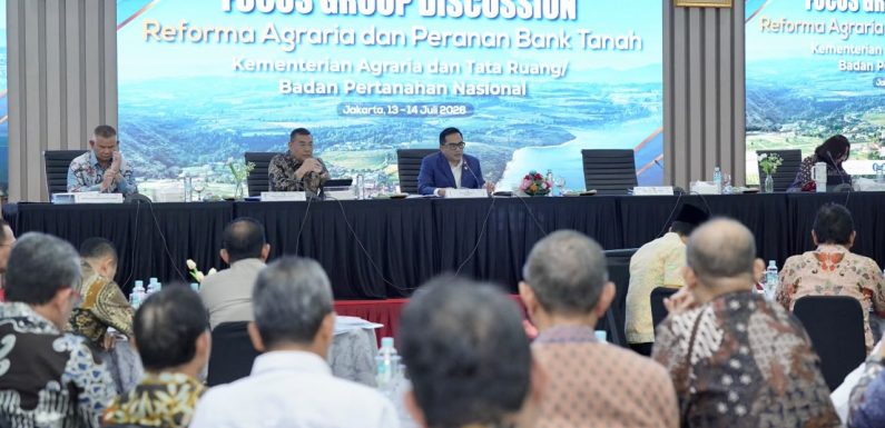 Kementerian ATR/BPN Bersama Komisi II DPR RI Bahas Penguatan Reforma Agraria dan Optimalisasi Peran Bank Tanah