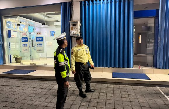 Patroli Subuh Blue Light Patrol Polsek Denpasar Barat Jaga Keamanan Wilayah
