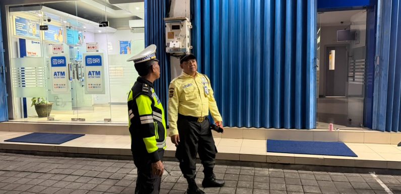 Patroli Subuh Blue Light Patrol Polsek Denpasar Barat Jaga Keamanan Wilayah