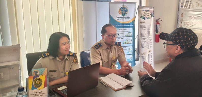 Kantor Pertanahan Kabupaten Klungkung Kembali Hadir di Mall Pelayanan Publik untuk Mendekatkan dan Meningkatkan Kualitas Pelayanan Pertanahan