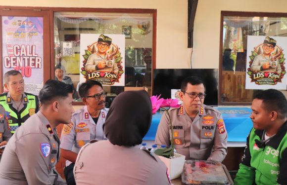 Ngopi Kamtibmas, Polresta Denpasar Rangkul Komunitas Ojol Jadi Mitra Jaga Keamanan dan Keselamatan