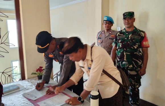 Hadiri Konsultasi Pelayanan Publik di RSU Dharma Yadnya, Kapolsek Dentim Dukung Peningkatan Mutu Layanan Kesehatan
