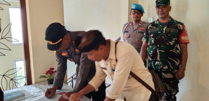 Hadiri Konsultasi Pelayanan Publik di RSU Dharma Yadnya, Kapolsek Dentim Dukung Peningkatan Mutu Layanan Kesehatan