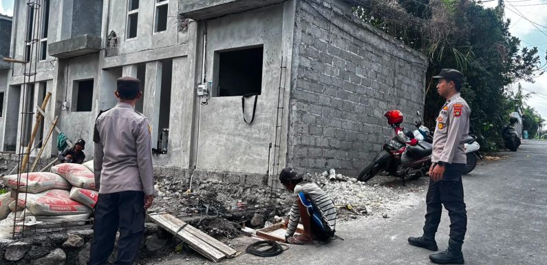 Polsek Denpasar Utara Laksanakan Patroli Dialogis Jaga Keamanan Wilayah