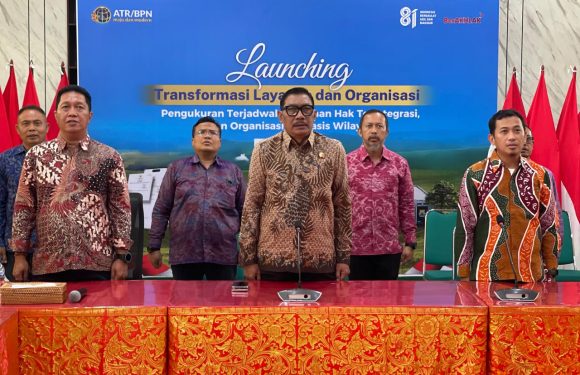 Kantor Pertanahan Kabupaten Tabanan Ikuti Launching Transformasi Layanan dan Organisasi Kementerian ATR/BPN.