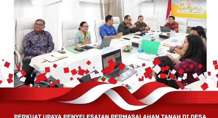 Kantor Pertanahan Kota Denpasar Melaksanakan  Gelar Kasus Terkait  Permasalahan Tanah di Kelurahan Pemogan,