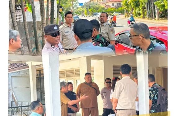 Perwakilan Kantah Kota Denpasar Hadir Pada Constatering  Objek Eksekusi Yang Dilakukan oleh Pengadilan Negeri Denpasar di Kecamatan Denpasar Utara.