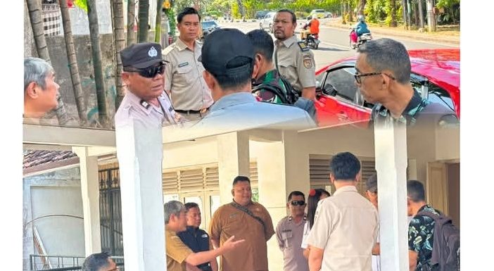 Perwakilan Kantah Kota Denpasar Hadir Pada Constatering  Objek Eksekusi Yang Dilakukan oleh Pengadilan Negeri Denpasar di Kecamatan Denpasar Utara.