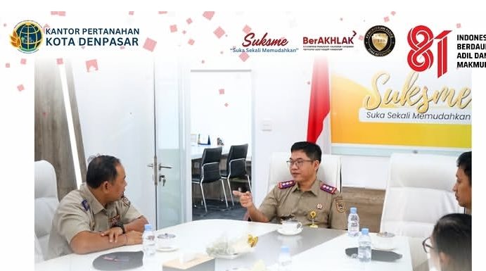 Kantah Kota Denpasar Gelar Kegiatan Coffee Morning Guna Mempererat Komunikasi Antar Jajaran.