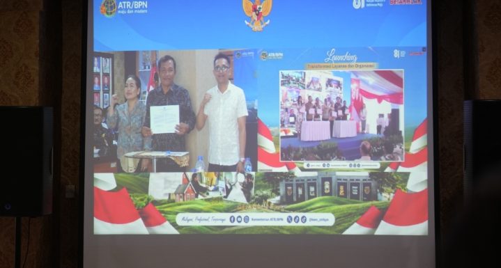 Bertepatan HUT Kemerdekaan RI ke-81 Kantah Badung Launching Transformasi Layanan dan Organisasi.