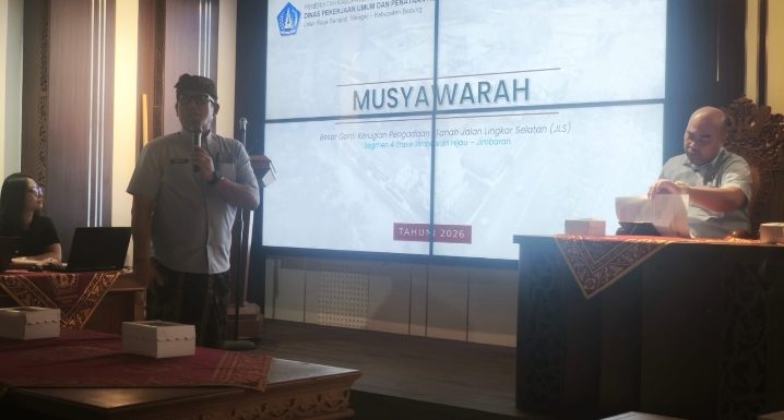 Musyawarah Penetapan Bentuk Ganti Kerugian Pengadaan Tanah JLS Segmen 4 di Kecamatan Kuta Selatan