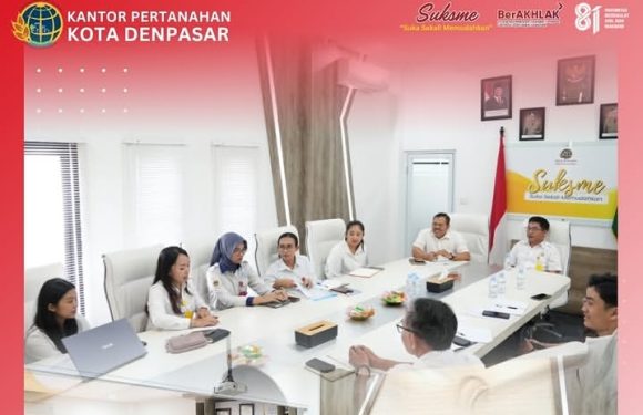 Kantor Pertanahan Kota Denpasar Mengelar Rapat Terkait informasi atas Pengaduan Mengenai Permohonan Pembatalan Sertipikat Hak Milik.