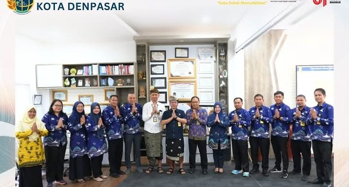 Kantor Pertanahan Kota Denpasar Menerima Kunjungan Studi Tiru dari Kantor Pertanahan Kota Palopo, Sulawesi Selatan.