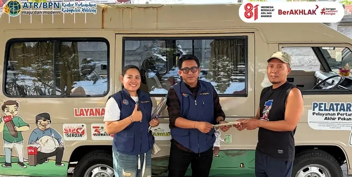 Layanan SIANTAR Kantah Buleleng, Berikan Pelayanan Pertanahan Yang Mudah dan Cepat Kepada Masyarakat.