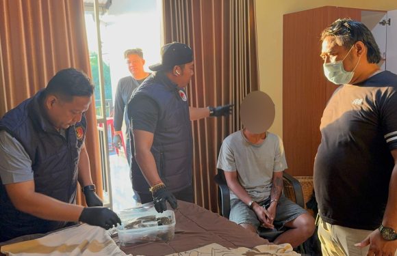 Simpan Ganja, Pria Asal Medan Diamankan Satresnarkoba Polresta Denpasar