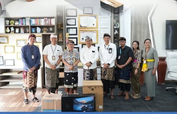 Kantah Kota Denpasar Terima Hibah dari PT. PLN , Bangun Sinergitas Tingkatkan Pelayanan Pertanahan.