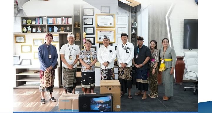 Kantah Kota Denpasar Terima Hibah dari PT. PLN , Bangun Sinergitas Tingkatkan Pelayanan Pertanahan.