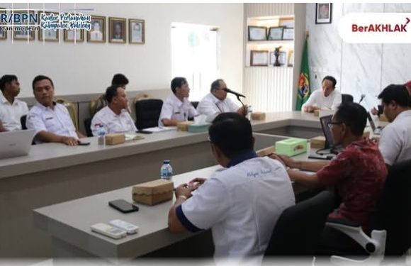 Kantah Buleleng Gelar Rapat Koordinasi Pengendalian Alih Fungsi Lahan Sawah di Kabupaten Buleleng.