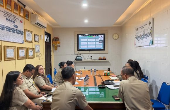 Perkuat Kesiapan Menuju WBK, Kantah Klungkung Ikuti Zoom Simulasi Desk Evaluasi ZI yang Diselenggarakan Kanwil BPN Provinsi Bali