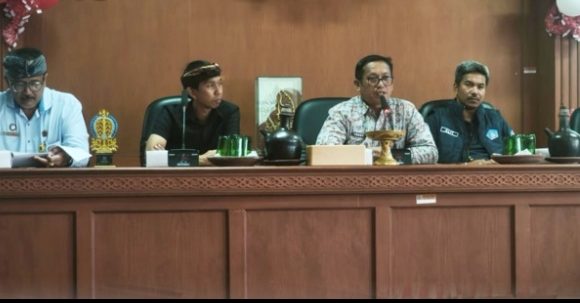 Kantah Badung Melakukan Sosialisasi Bahas Pengadaan Tanah Infrastruktur Transportasi di wilayah Kecamatan Kuta Selatan