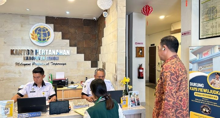 Perkuat Komitmen dan Kekompakan, Kantah Bangli Ikuti Desk Evaluasi Menuju WBK