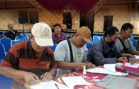Layanan LASERJET Kantah Badung Hadir di Kantor Perbekel Desa Dalung