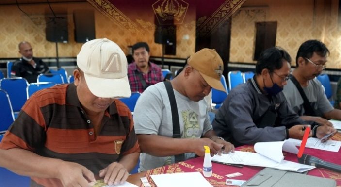 Layanan LASERJET Kantah Badung Hadir di Kantor Perbekel Desa Dalung