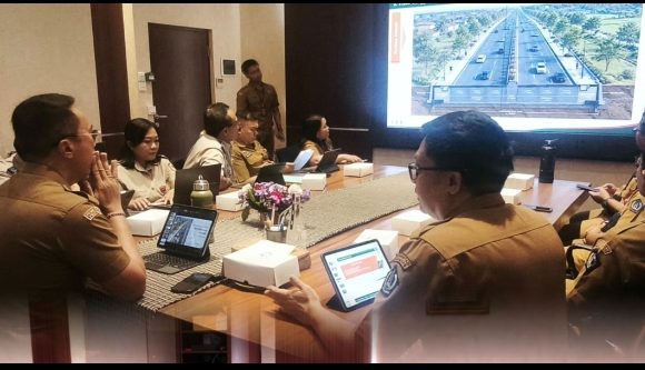 Kasi Pengadaan Tanah Kantah Badung Dampingi Kasi Pengadaan Tanah BPN Bali Menghadiri Rapat Lanjutan Pengadaan Tanah Pembangunan Trase Gatot Subroto Barat–Canggu