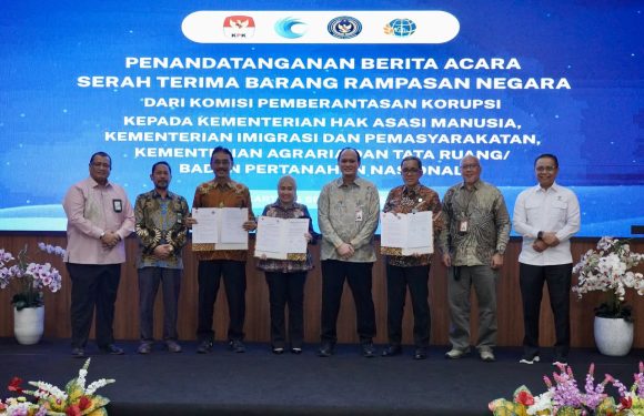 Terima Barang Rampasan Negara dari KPK, Sekjen ATR/BPN: Untuk Mendukung Layanan kepada Masyarakat
