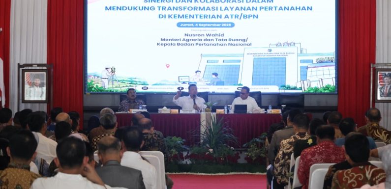 Menteri ATR/Kepala BPN: Transformasi Organisasi dan Layanan Pertanahan Harus Bermuara pada Kepastian bagi Masyarakat