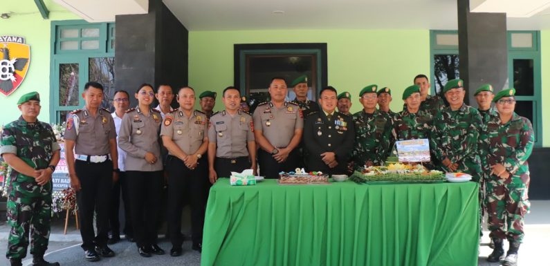 Polresta Denpasar Beri Ucapan HUT ke-81 TNI, Perkuat Sinergitas dan Soliditas TNI-Polri