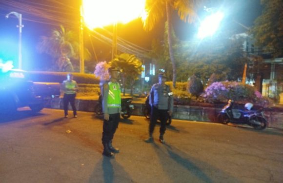 Polsek Dentim Gelar Patroli Skala Besar, Sejumlah Titik Rawan Jadi Sasaran Pengawasan