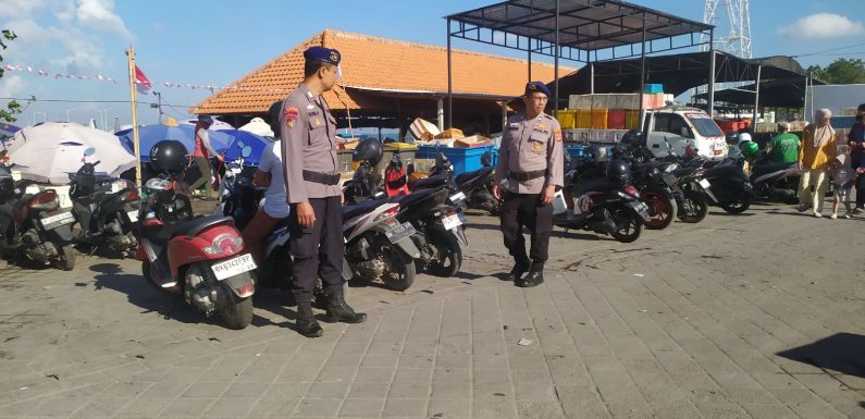 Patroli Pesisir di Kedonganan, Satpolairud Polresta Denpasar Imbau Nelayan Utamakan Keselamatan Saat Melaut