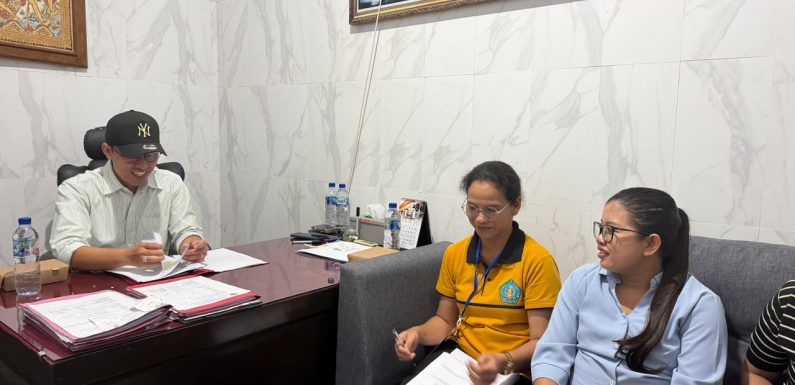 Perkuat Koordinasi Penataan Ruang, Kantor Pertanahan Kabupaten Klungkung Ikuti Rapat PKKPR Berusaha dan Nonberusaha Bersama Dinas PUPRPKP