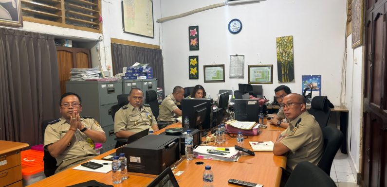 Perkuat Kinerja dan Akuntabilitas, Kantah Klungkung Ikuti Monitoring, Evaluasi, dan Pembinaan Kinerja Kanwil BPN Provinsi Bali