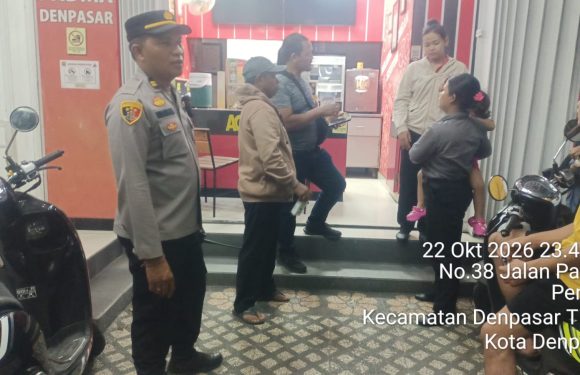 Polsek Dentim Pastikan Anak Perempuan yang Ditemukan di Penatih Kembali Berkumpul dengan Kedua Orang Tuanya