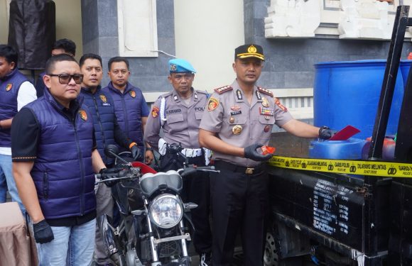 Polresta Denpasar Ungkap Dugaan Penyalahgunaan BBM Bersubsidi, 795 Liter Pertalite Diamankan