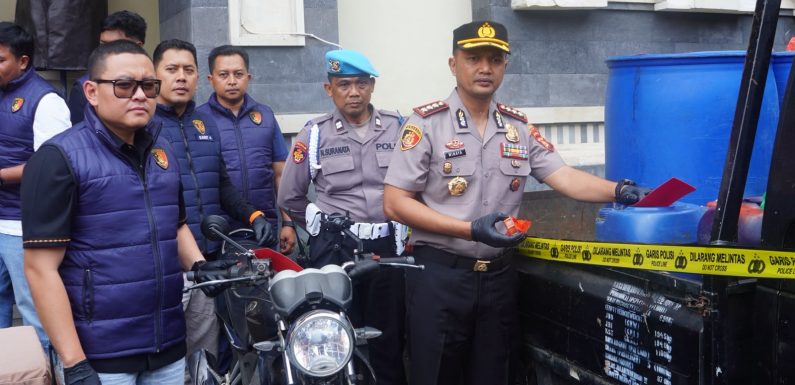 Polresta Denpasar Ungkap Dugaan Penyalahgunaan BBM Bersubsidi, 795 Liter Pertalite Diamankan