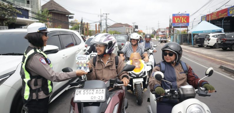 Hari Pertama Ops Patuh Agung 2026 Polresta Denpasar Gencarkan Edukasi Tertib Berlalu Lintas