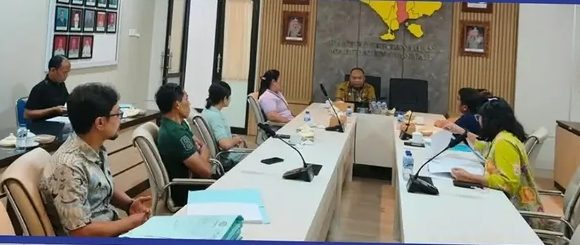 Kantah Gianyar Gelar Rapat Koordinasi Penyelesaian Aset Pemda dan Perumda Gianyar
